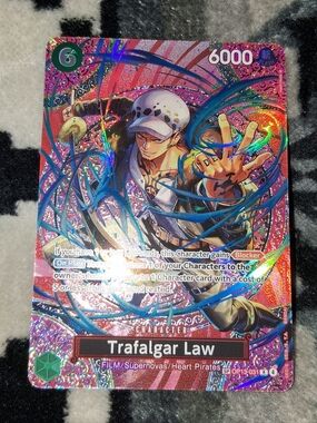 One Piece Trafalgar Law Holo Card